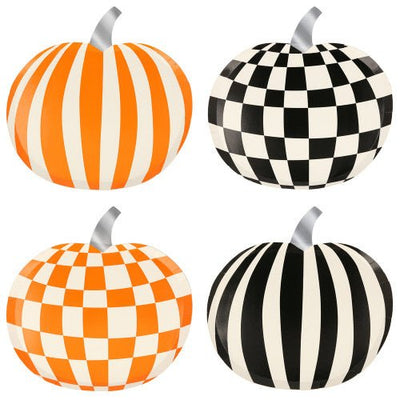 Mod Pattern Pumpkin Napkins Halloween Meri Meri  Paper Skyscraper Gift Shop Charlotte