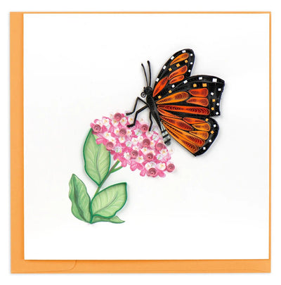 Monarch Milkweed Butterfly Cards Quilling Card  Paper Skyscraper Gift Shop Charlotte