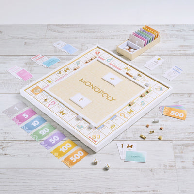 Monopoly Bianco Edition Games WS Game Company  Paper Skyscraper Gift Shop Charlotte