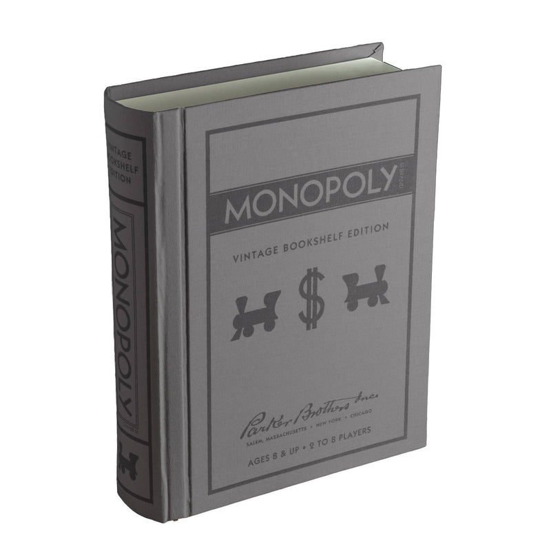 Monopoly | Vintage Bookshelf Edition Games WS Game Company  Paper Skyscraper Gift Shop Charlotte