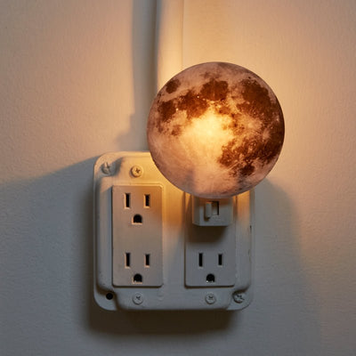 Moon Night Light Home Decor Kikkerland  Paper Skyscraper Gift Shop Charlotte