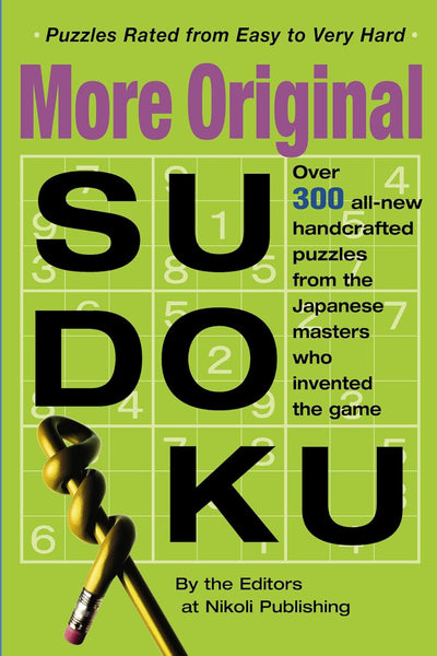 More Original Sudoku BOOK Hachette  Paper Skyscraper Gift Shop Charlotte