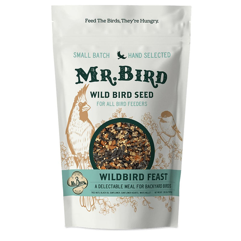 Mr. Bird Bagged Seed 2lb | Wild Bird Feast Gardening Mr. Bird  Paper Skyscraper Gift Shop Charlotte