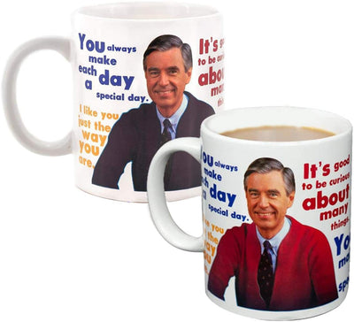 Mug | Mister Rogers Mugs Unemployed Philosophers Guild  Paper Skyscraper Gift Shop Charlotte