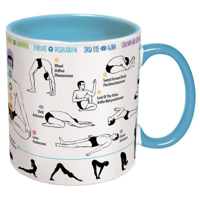 Mug | Yoga with Mat Mugs Unemployed Philosophers Guild  Paper Skyscraper Gift Shop Charlotte