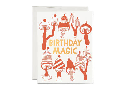 Mushroom Magic | Birthday Card Cards Red Cap Cards  Paper Skyscraper Gift Shop Charlotte