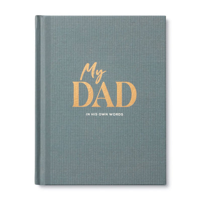 My Dad Interview Book (2023) Giftable Books Compendium  Paper Skyscraper Gift Shop Charlotte