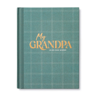 My Grandpa Interview Book (2023) Giftable Books Compendium  Paper Skyscraper Gift Shop Charlotte