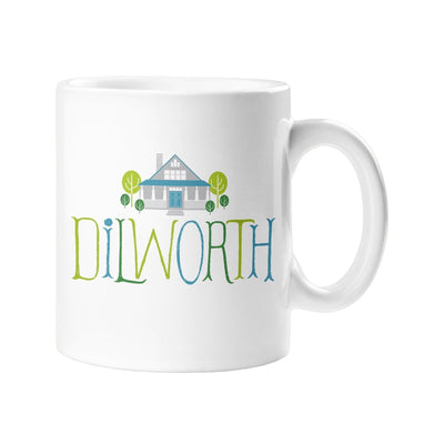 My Town Mug | Dilworth Mugs Rock Scissor Paper  Paper Skyscraper Gift Shop Charlotte