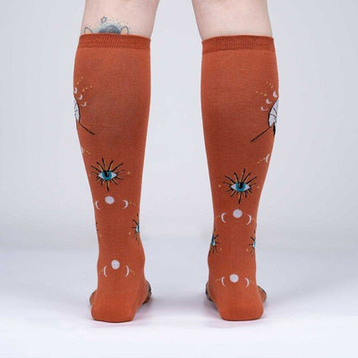 Mystic Mountain Knee High Socks | Glows in the Dark! Socks Sock It to Me  Paper Skyscraper Gift Shop Charlotte