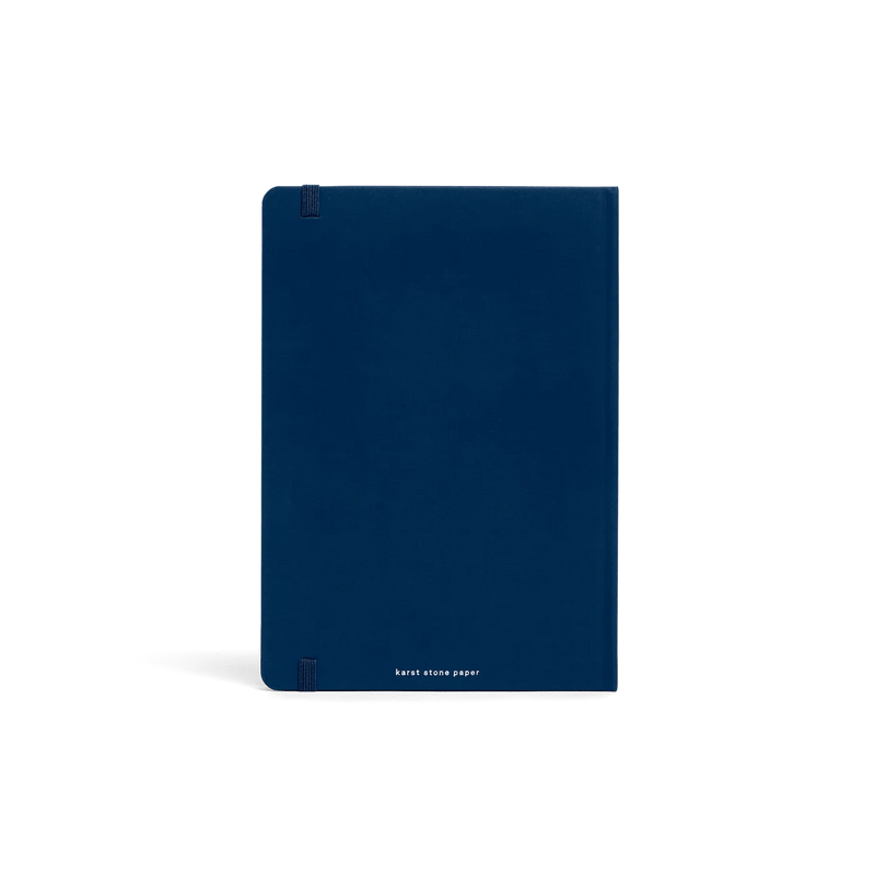 Navy A5 Hardcover Lined Notebook Notebooks Karst  Paper Skyscraper Gift Shop Charlotte