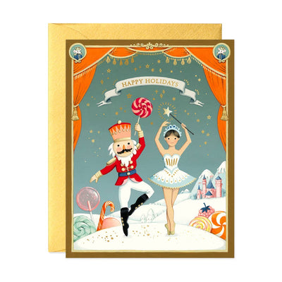 Nutcracker Holiday Greeting Card Cards JooJoo Paper  Paper Skyscraper Gift Shop Charlotte