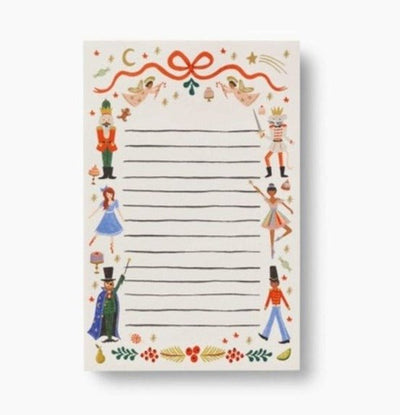 Nutcracker Notepad  Rifle Paper Co  Paper Skyscraper Gift Shop Charlotte