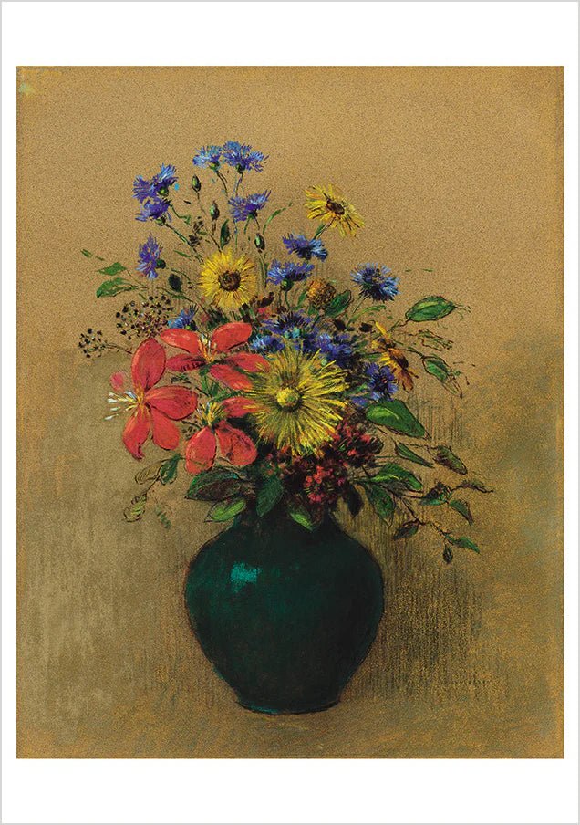 Odilon Redon Bouquets Boxed Cards Boxed Cards Pomegranate  Paper Skyscraper Gift Shop Charlotte