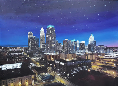 Our Charlotte by David French prints David French  Paper Skyscraper Gift Shop Charlotte