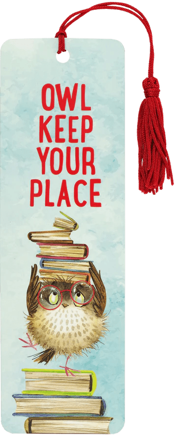 Owl Keep Your Place Children'S Bookmark Bookmarks Peter Pauper Press, Inc.  Paper Skyscraper Gift Shop Charlotte