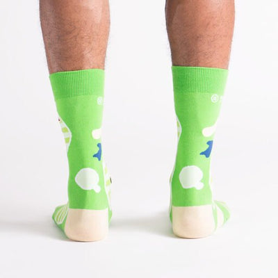 Par 4 Men's Crew Socks Socks Sock It to Me  Paper Skyscraper Gift Shop Charlotte