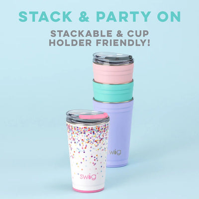 Paradise 24oz Party Cup Drinkware Swig  Paper Skyscraper Gift Shop Charlotte