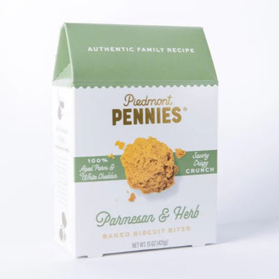 Parmesan & Herb 15oz Large Carton Local Food Piedmont Pennies  Paper Skyscraper Gift Shop Charlotte