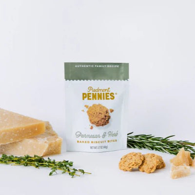 Parmesan & Herb 1.7oz Small Pouch Local Food Piedmont Pennies  Paper Skyscraper Gift Shop Charlotte