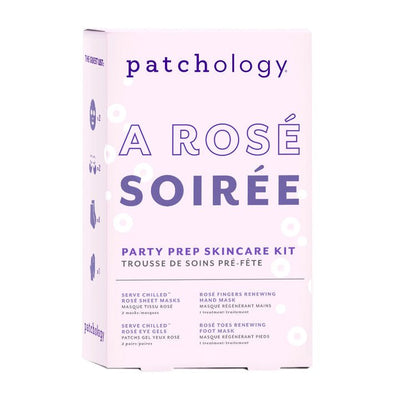 Patchology A Rose Soiree Party Prep Skincare Kit Beauty + Wellness Rare Beauty Brands  Paper Skyscraper Gift Shop Charlotte