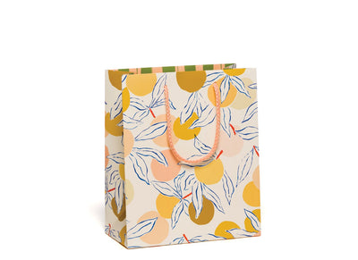 Peaches gift bag | Medium Gift Bags Red Cap Cards  Paper Skyscraper Gift Shop Charlotte