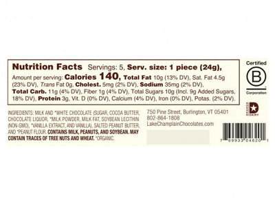 Peanut Butter Milk Chocolate Cups  Pack I 5 Pieces Confectionery Lake Champlain Chocolates  Paper Skyscraper Gift Shop Charlotte