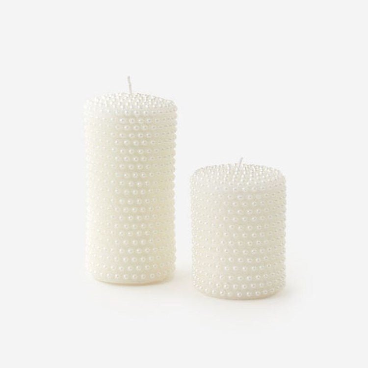 Pearl Candle 5.5" | Large Candles One Hundred 80 Degrees  Paper Skyscraper Gift Shop Charlotte