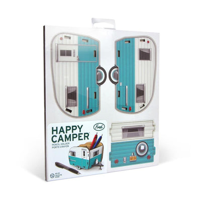 Pencil Holder | Happy Camper Kitchen Fred & Friends  Paper Skyscraper Gift Shop Charlotte