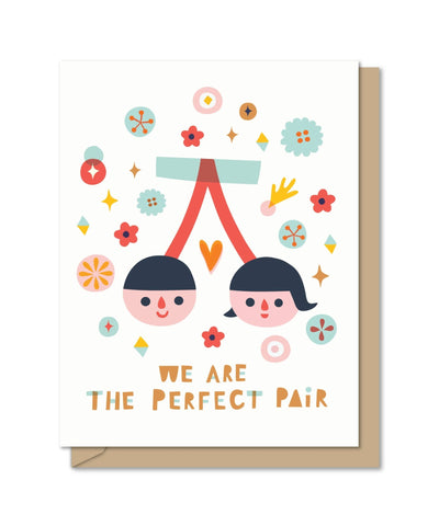 Perfect Pair (A2 Love Card) Cards Maginating  Paper Skyscraper Gift Shop Charlotte