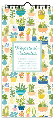 Perpetual Calendar - Anne's Patterns-Birthday Calendar Cards Gina B Designs  Paper Skyscraper Gift Shop Charlotte