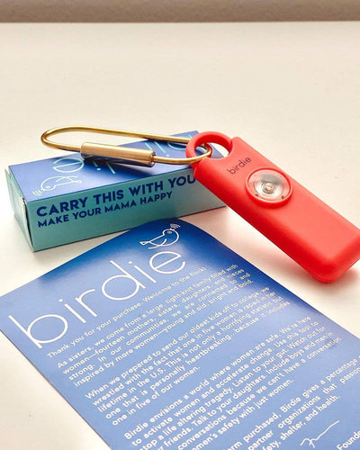 Personal Safety Alarm: Single | Cheetah  She's Birdie  Paper Skyscraper Gift Shop Charlotte