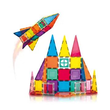 Picasso Tiles 36pc Rocket Set Magnetic Building Block Kids Learning Picasso Tiles  Paper Skyscraper Gift Shop Charlotte