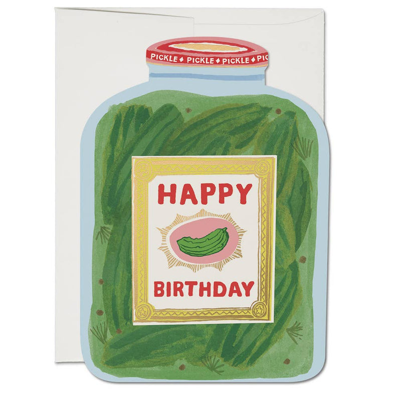 Pickle Birthday greeting card Cards Red Cap Cards  Paper Skyscraper Gift Shop Charlotte