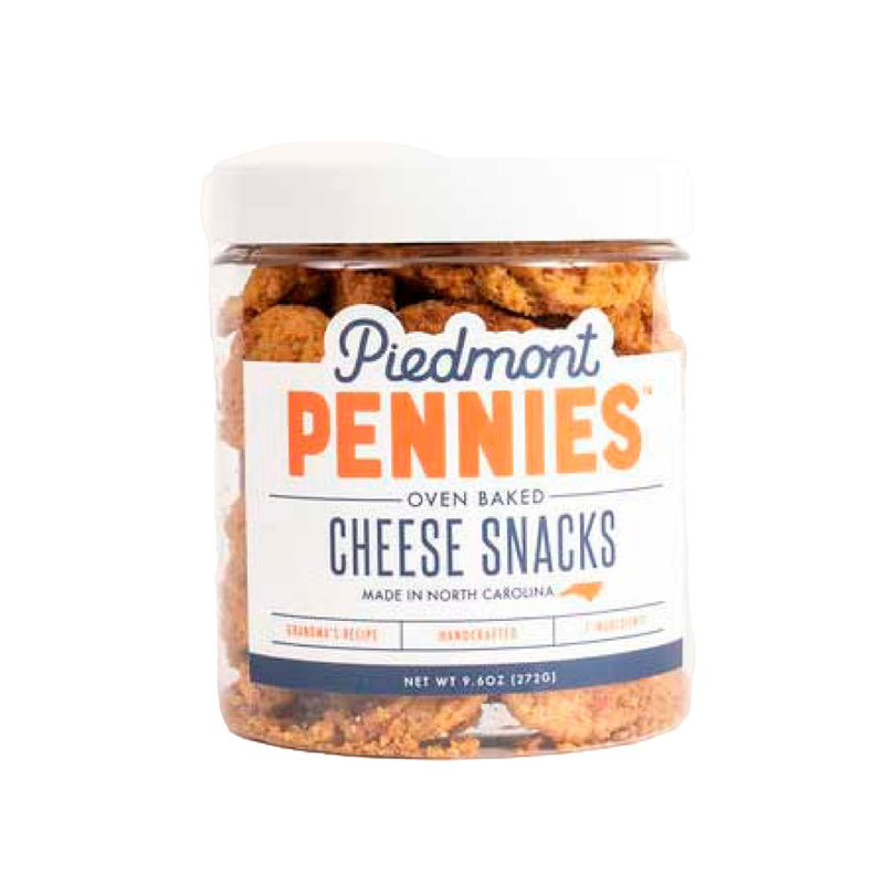 Piedmont Pennies Cheese Snacks | Penny Bank Food Piedmont Pennies  Paper Skyscraper Gift Shop Charlotte