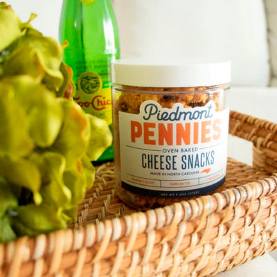 Piedmont Pennies Cheese Snacks | Penny Bank Food Piedmont Pennies Paper Skyscraper Gift Shop Charlotte