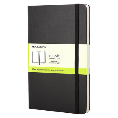 Plain | Black | Hard Cover | Large Notebook BOOK Moleskin  Paper Skyscraper Gift Shop Charlotte