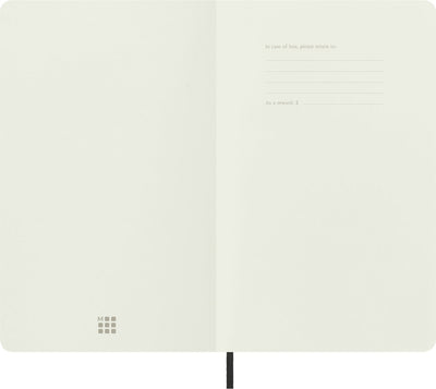 Plain | Black | Soft Cover | Large Notebook BOOK Moleskin  Paper Skyscraper Gift Shop Charlotte