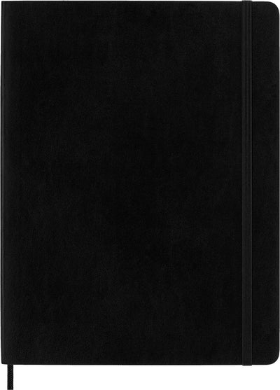 Plain | Black | Soft Cover | XL Notebook BOOK Moleskin  Paper Skyscraper Gift Shop Charlotte