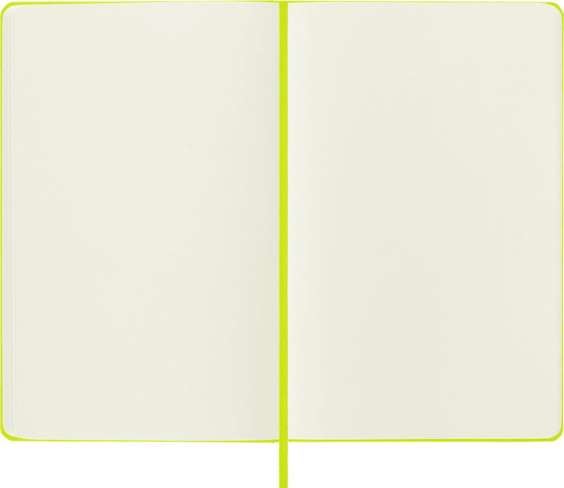 Plain | Lemon Green | Hard Cover | Large Notebook Notebooks Moleskin  Paper Skyscraper Gift Shop Charlotte