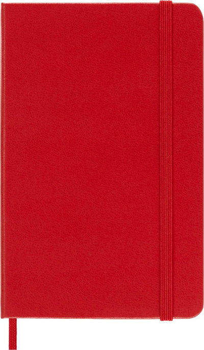 Plain | Red | Hard Cover | Pocket Notebook BOOK Moleskin  Paper Skyscraper Gift Shop Charlotte