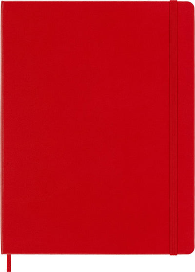 Plain | Red | Hard Cover | XL Notebook BOOK Moleskin  Paper Skyscraper Gift Shop Charlotte