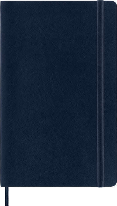 Plain | Sapphire Blue | Soft Cover | Large Notebook BOOK Moleskin  Paper Skyscraper Gift Shop Charlotte