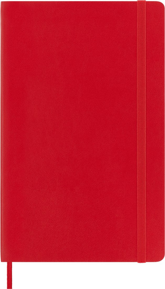 Plain | Scarlet Red | Soft Cover | Large Notebook BOOK Moleskin  Paper Skyscraper Gift Shop Charlotte