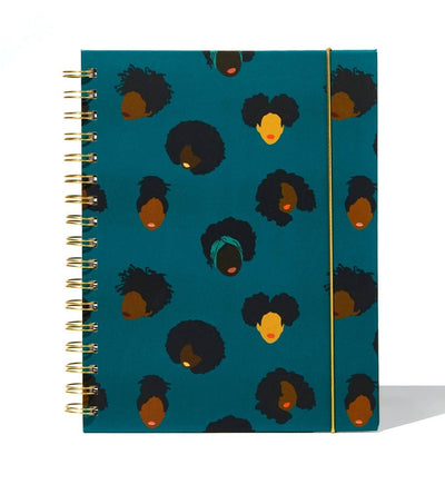 Pop of Color Undated Daily Planner Planners Be Rooted  Paper Skyscraper Gift Shop Charlotte