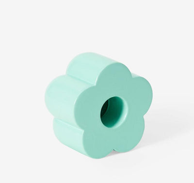 Poppy Candle + Incense Holder | Blue Candles Areaware  Paper Skyscraper Gift Shop Charlotte