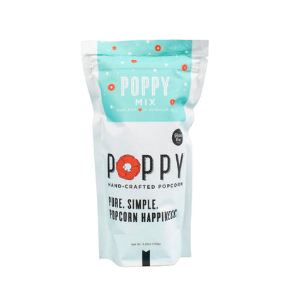 Poppy Mix Popcorn Bag Food Poppy Handcrafted Popcorn  Paper Skyscraper Gift Shop Charlotte