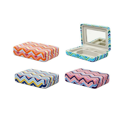 Portable Striped Jewelry Case  Kikkerland  Paper Skyscraper Gift Shop Charlotte