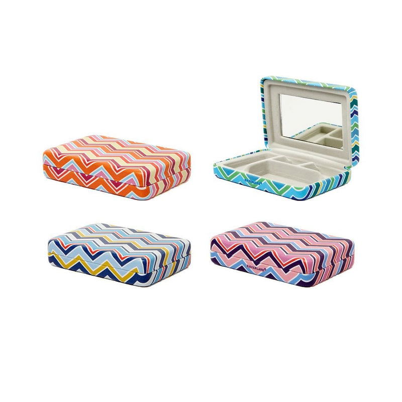 Portable Striped Jewelry Case  Kikkerland  Paper Skyscraper Gift Shop Charlotte