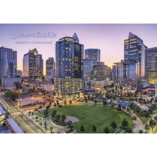 Postcard- Bearden Park Postcard My City Souvenirs  Paper Skyscraper Gift Shop Charlotte